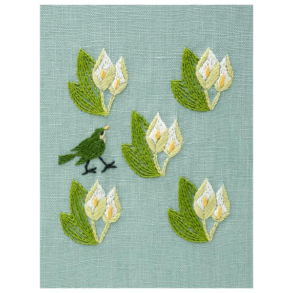 DMC マカベアリス 12ヶ月のモチーフと生きものたち 刺繍キット 夏の散歩道 JPT57J | デ...