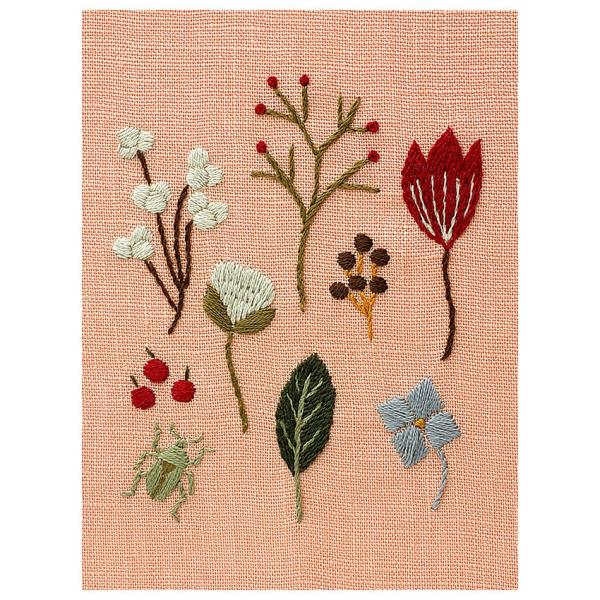 DMC マカベアリス 12ヶ月のモチーフと生きものたち 刺繍キット 秋のかけら JPT59J | デ...