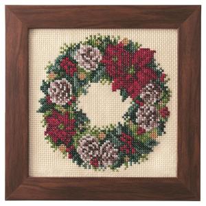 刺しゅうキット 『戸塚刺しゅう 花と果物のクロスステッチ2