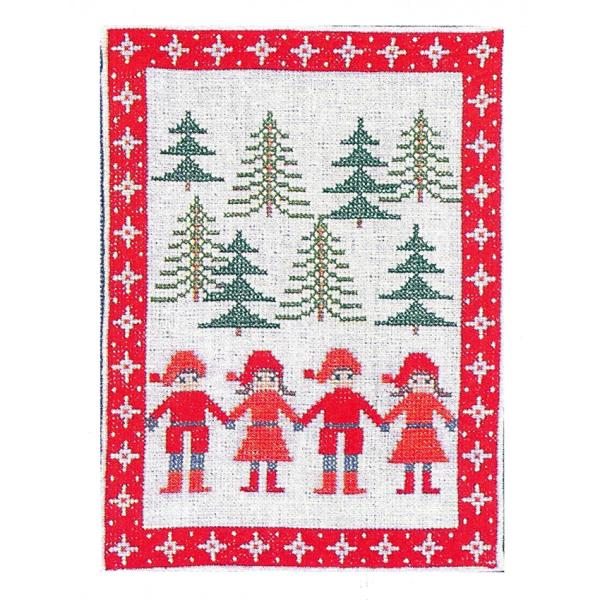 輸入刺繍 Haandarbejdets Fremme 30-5182 Nisseboern エルフ ...