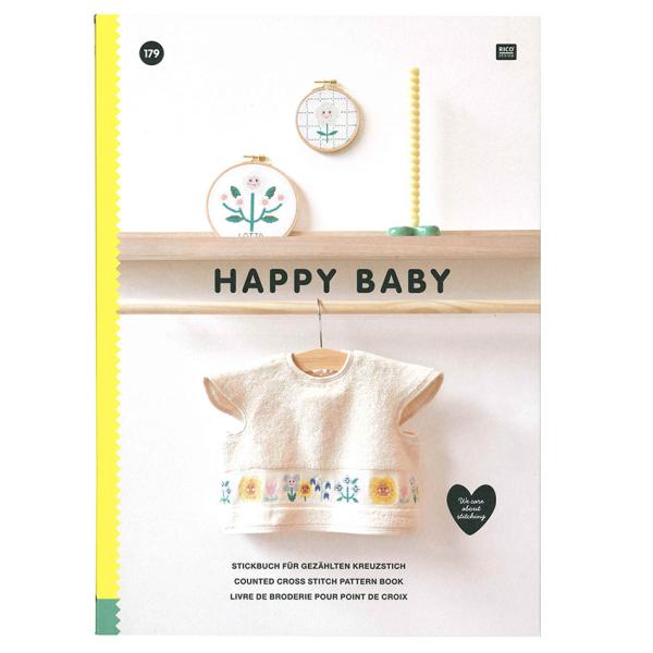 刺繍 図案集 Rico Design Stickbuch HAPPY BABY ハッピーベビー No...