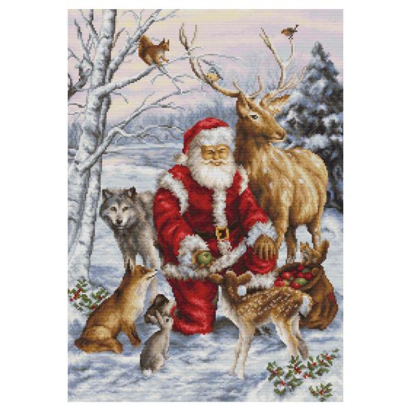 輸入刺繍 Luca-s BU5022 The Forest Friends 森の仲間たち | ルーカ...