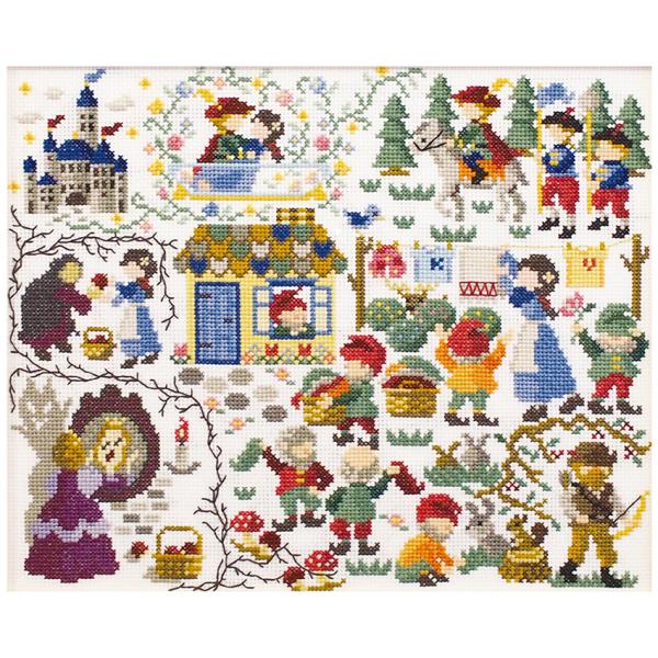 オリムパス 刺しゅう クロスステッチキット Nostalgic Story 7569 白雪姫 ／ N...