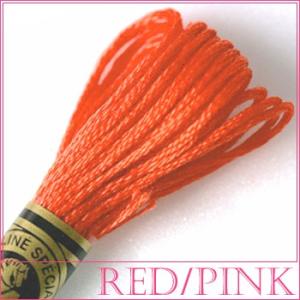 刺繍 刺しゅう糸 DMC 25番 レッド ピンク系 351 ししゅう糸 刺繍糸 ディーエムシー DMCの糸