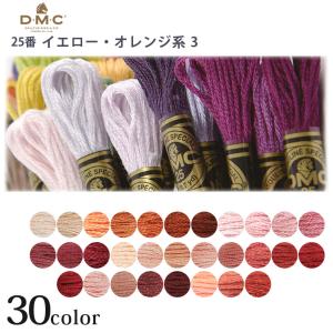 刺繍 刺しゅう糸 DMC 25番 イエロー オレンジ系 3770 ししゅう糸 刺繍糸 ディーエムシー DMCの糸