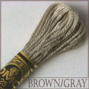 刺繍 刺しゅう糸 DMC 25番 ブラウン グレー系 648 ししゅう糸 刺繍糸 ディーエムシー DMCの糸