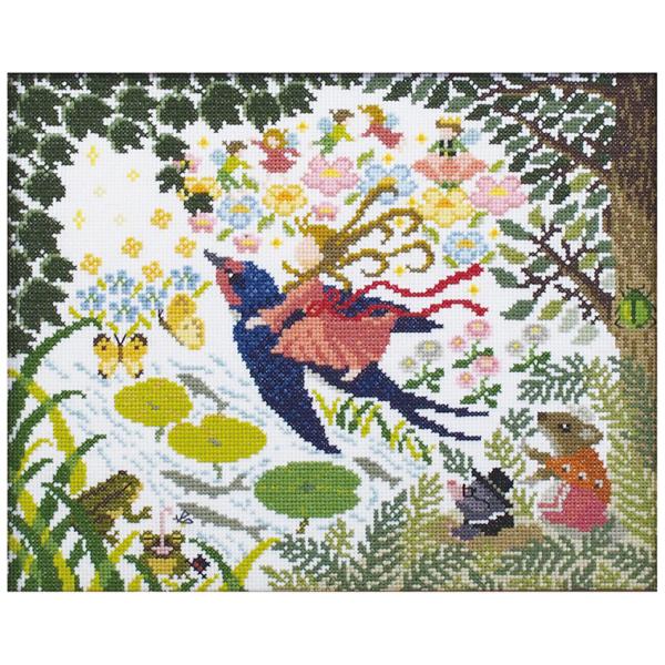 オリムパス 刺しゅう クロスステッチキット Nostalgic Story 7571 親指姫 ／ N...