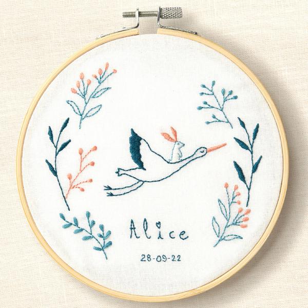 DMC Gift of Stitch TB180 コウノトリの贈り物 フリーステッチキット | ◎P...