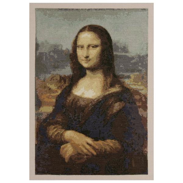 DMC×ルーブル美術館コレクション BK1970/81 ダ・ヴィンチ「モナ・リザ」 クロスステッチキ...