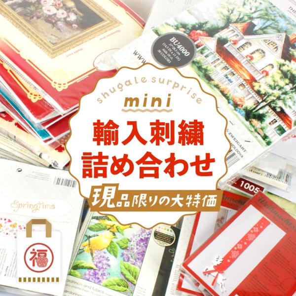 お楽しみ袋 輸入刺繍 詰め合わせ 福袋 1万3千円セット 福袋 どれがはいるかお楽しみ♪ | 刺繍 ...