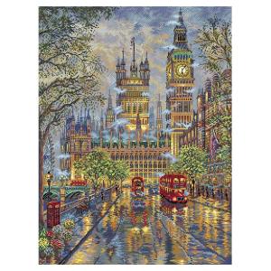 刺繍キット 輸入刺繍 クロスステッチ LETISTICH The Palace/Le palais L8058 | 刺繍 キット クロスステッチキット 上級者 夜景 街頭 夜空