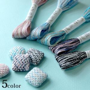 オリムパス 刺し子糸 40m Sashiko Lam? ラメ カラフル