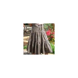 参考寸法図 （寸法図・レシピ） 野に咲くフレヤースカート