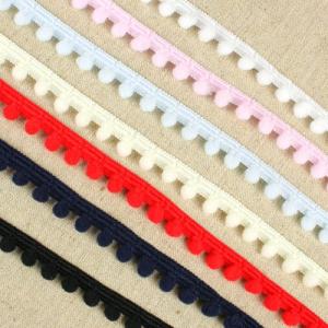 生地 ソーイング副資材 用品 テープ Cotton Memoryボンボンフリンジ 7754    トーカイ