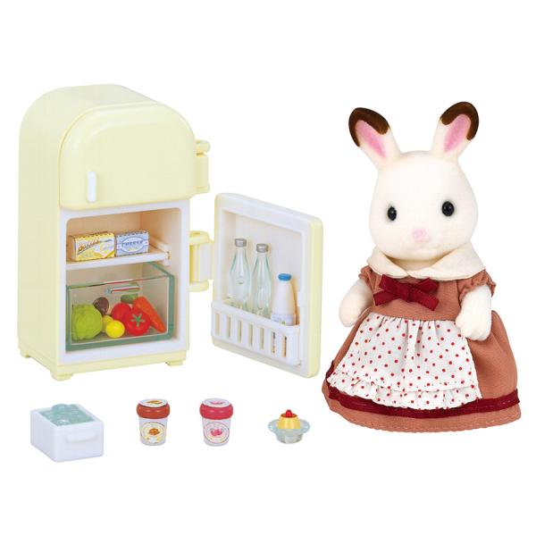 シルバニアファミリー ショコラウサギのお母さん　家具セット