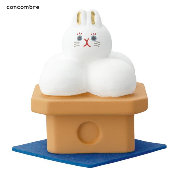 コンコンブル 月しっぽうさぎ団子 │ 小物 置物 飾り マスコット オブジェ インテリア雑貨 ミニチ...