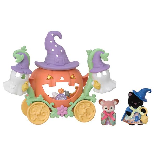 シルバニアファミリー ハロウィンおばけとかぼちゃの馬車セット