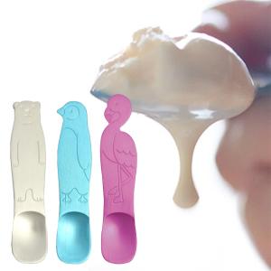 アイスクリームスプーン | 溶ける 日本製 アニマル アルミ アイススプーン 熱伝導 アイス専用 しろくま ぺんぎん フラミンゴ かわいい プチギフト