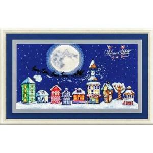 クロスステッチキット クリスマスの夜 サンタクロース