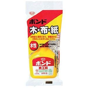 速乾 木工用ボンド 小 50g 日曜大工 木製模型 手芸 紙工作 : 手芸の