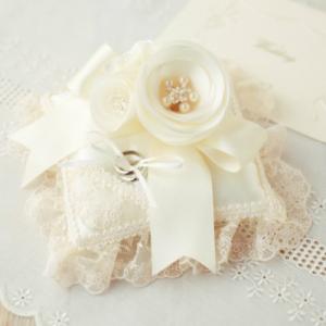 リングピロー 手作りキット Juno ジュノー カメリアのリングピロー H431 135 手芸屋ポピー 通販 Yahoo ショッピング