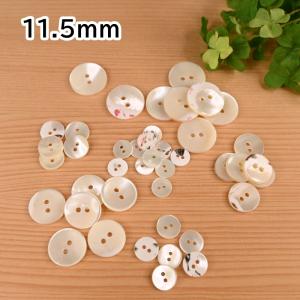 貝ボタン 二つ穴 高瀬 104 皿 13mm シェルボタン ソーイング