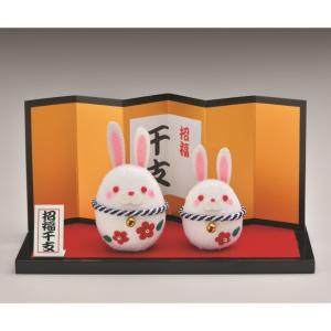 Panami 京ちりめん なかよし親子うさぎ MF-30 手芸キット 縁起干支 卯 ウサギ パナミ タカギ繊維