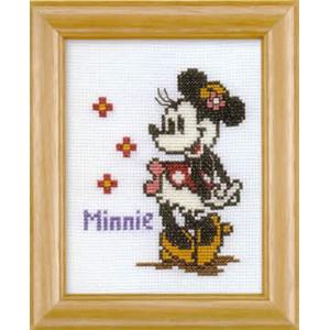 オリムパス クロスステッチ 刺繍キット(刺しゅうキット）ミニーマウス 額付（ディズニー）