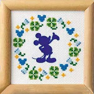 手芸屋ポピー ディズニーフラワーコレクション ディズニーキャラクター クロス刺繍 Yahoo ショッピング