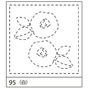 刺し子 リハビリ（作業療法）花ふきん布パック　椿 オリムパス｜shugeiya