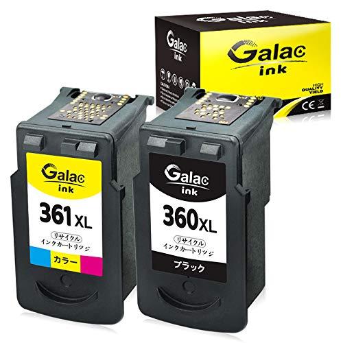 Galac inkキャノン Canon BC-360XL+BC-361XL 大容量 360XL+36...