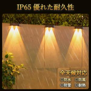 ソーラーライト 屋外 壁掛け 2個セット 3色...の詳細画像5