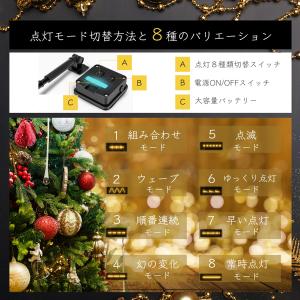 イルミネーションライト ソーラーライト 大型パ...の詳細画像5