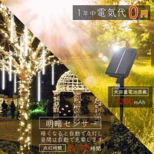 イルミネーションライト 流れ星 流星 屋外 つ...の詳細画像2