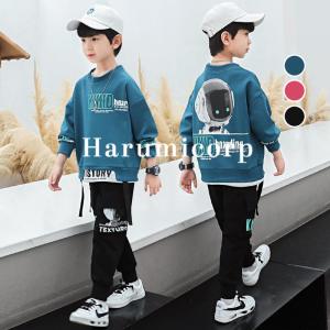 子供ジャージ キッズ 子供服 男の子 ジャージ 2点セット 韓国子供服 セットアップ 秋服 パンツセット 長袖 tシャツ パーカー ズボン ロングパンツ 子供 ダンス衣｜shunki-aura02