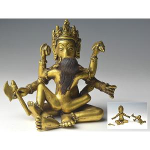 真鍮　ヤブユム　シャクティ　仏像　歓喜仏 楽天市場】歓喜仏（ヤブユム）銅造彫金仕上げ : 仏像仏画チベット美術