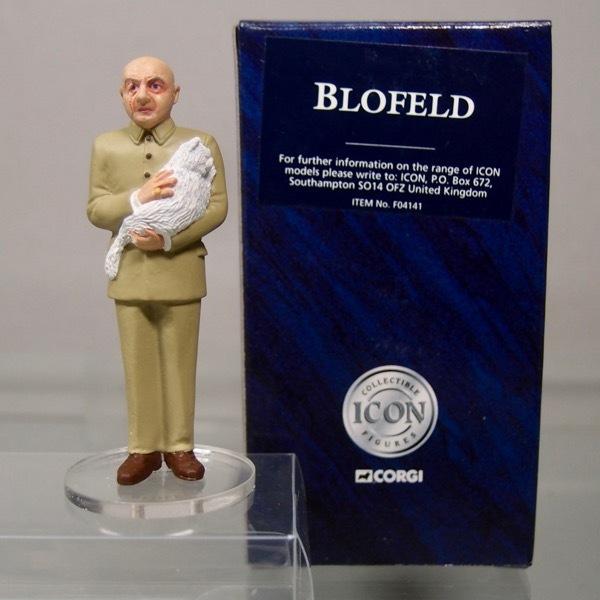 CORGI ICON 007 James Bond／Blofeld ダイキャストフィギュア 8cm