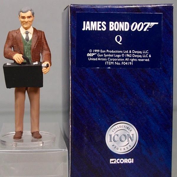 CORGI ICON 007 James Bond／Q ダイキャストフィギュア 8cm