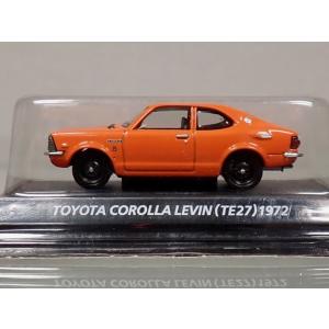 コナミ 1/64 絶版名車コレクション Vol,2 トヨタ カローラ レビン オレンジ