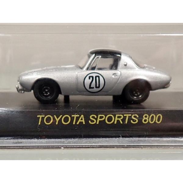 京商 1/64 トヨタ スポーツ 800 レーシング #20 シルバー