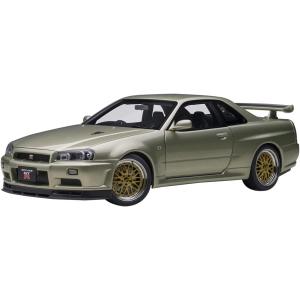 AUTOart 1/18 ニッサン スカイライン GT-R (R34) Vスペック II ニュル B...