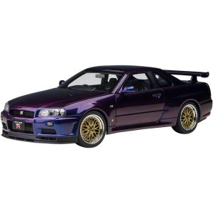 AUTO art 77403 1/18 スカイライン GT-R R34 Vスペック II BBS L...