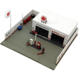 トミカラマヴィンテージ 02ａ ガソリンスタンド　（シェル） トミーテック トミカリミテッドヴィンテージ トミカラマ ヴィンテージ