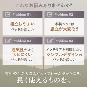 GOKUMIN シングルベッド ヘッドレス ベ...の詳細画像2