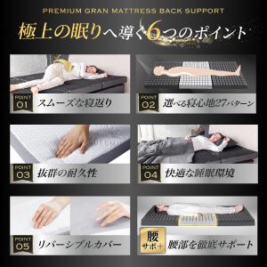 三つ折りマットレス 腰サポート 腰部強化 GO...の詳細画像4
