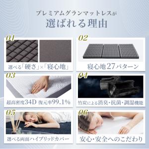 GOKUMIN ゴクミン マットレス 2層 高...の詳細画像2