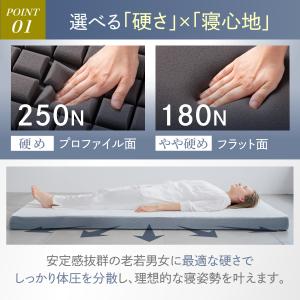GOKUMIN ゴクミン マットレス 2層 高...の詳細画像3