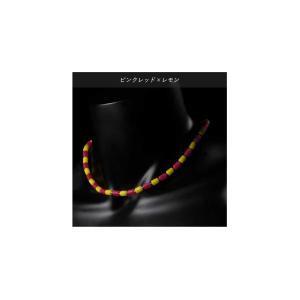 クリオ ネックレス CHRIO インパルスネックレス シルバー カラー M50cm ピンクレッド×レモン