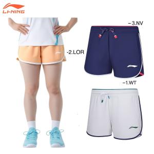 リーニン バドミントン ウェア LI-NING レディース ゲームパンツ AAPV100 2026年カタログ商品