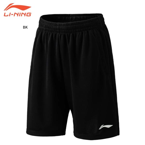 リーニン バドミントン ウェア LI-NING JUNIOR トレーニングハーフパンツ AATU05...